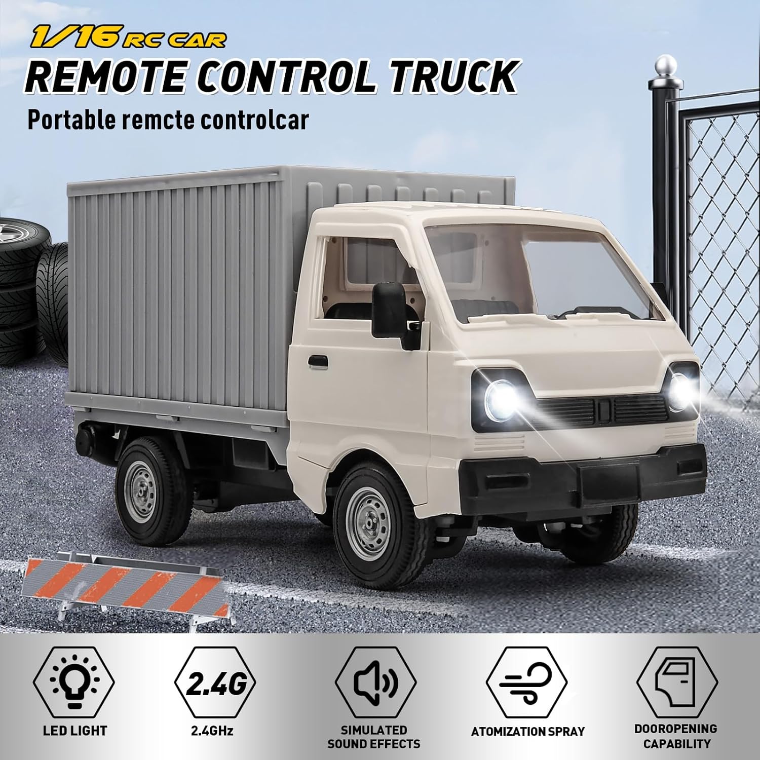 Drone Rc Bolide - Truk RC KF21 1:16 2.4GHZ Mobil