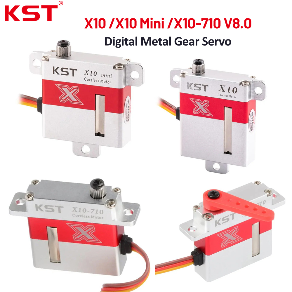 Drone Helicopter Rc - KST X10/X10 Mini/ X10-710 V8.0 Servo