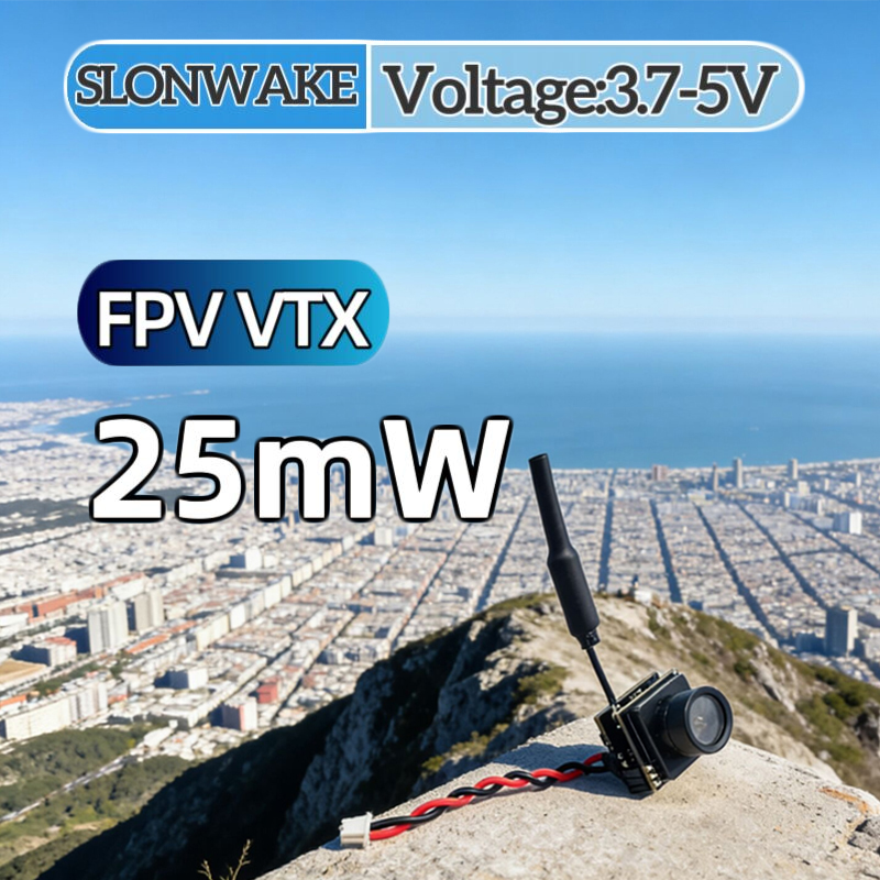 Drone With Rc Controller - SLONWAKE FPV 25mW Simulasi Daya VTX