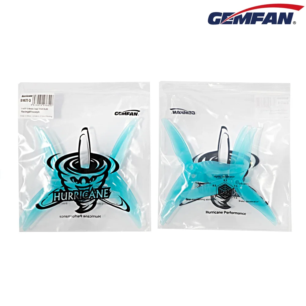 Drone Helicopter Rc - 10 Pasang (10CW + 10CCW) Gemfan
