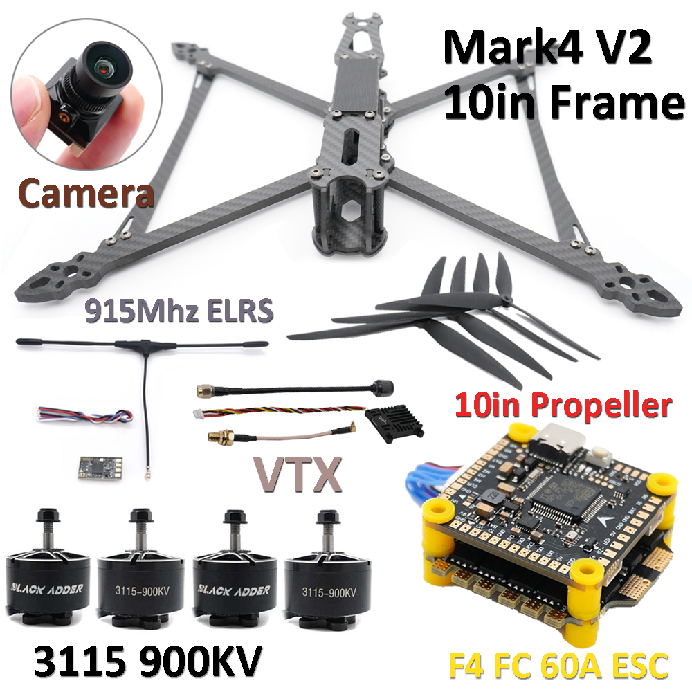 Esc 4In1 Brushless - Mark4 V2 10in Frame Combo Set