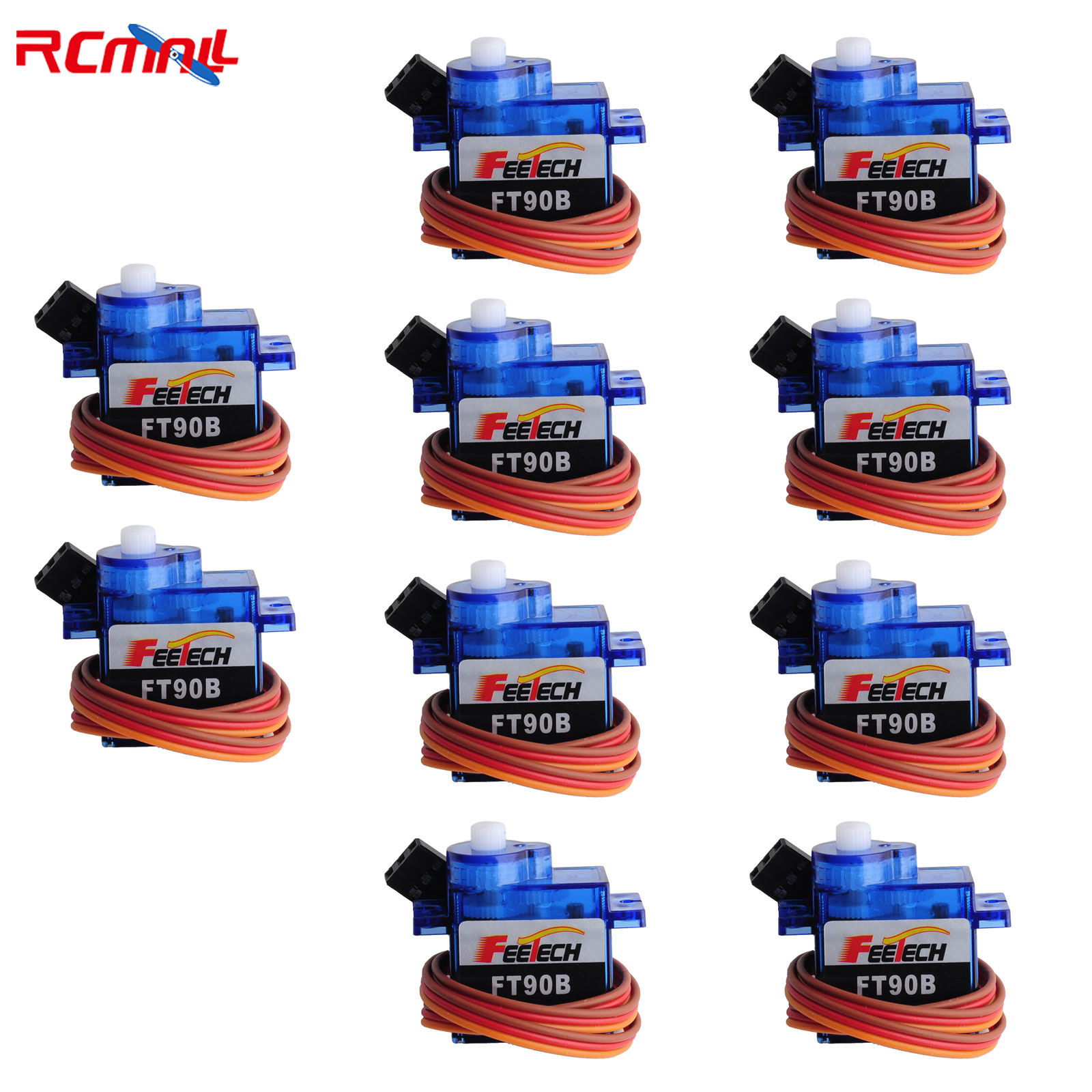 Drone Smart Rc - 10 Buah Feetech FT90B Servo Digital