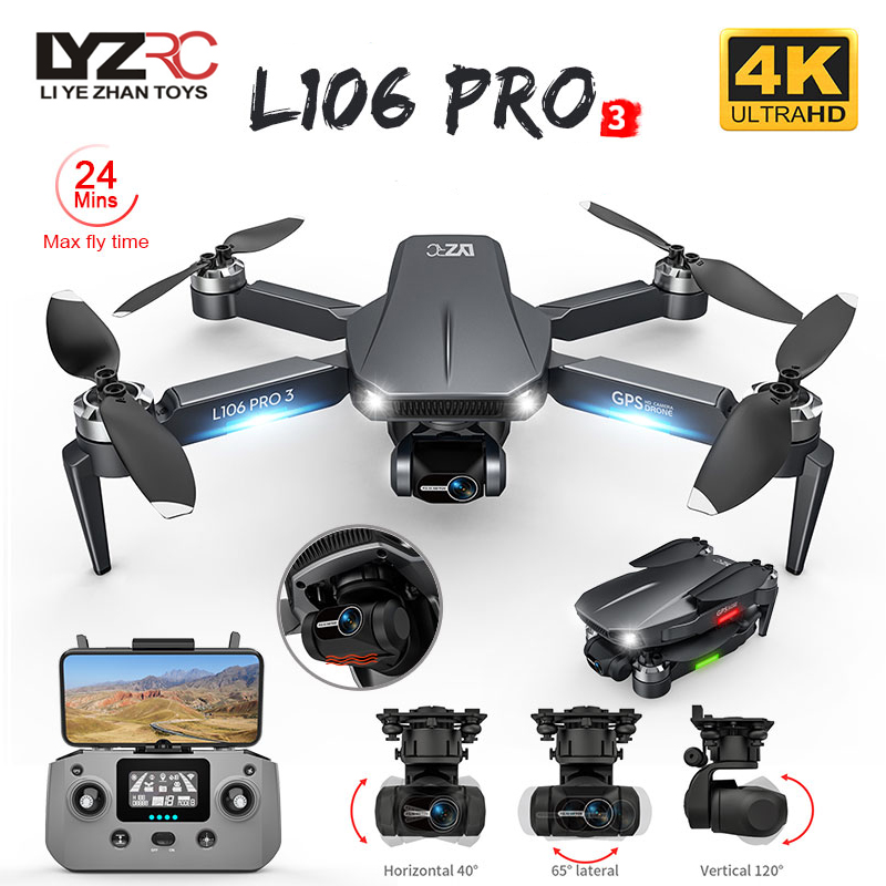 Drone Rc Pro 2 - L106 Pro Drone remote control lipat,