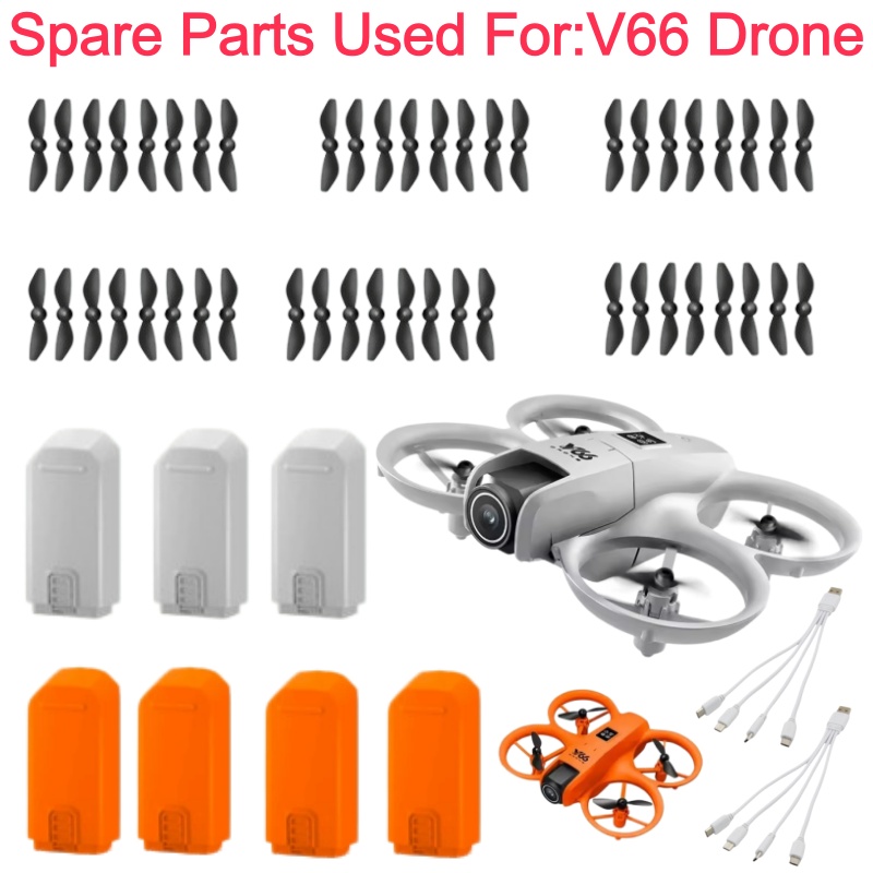 Drone Smart Rc - V66 Aksesori Suku Cadang Quadcopter Drone
