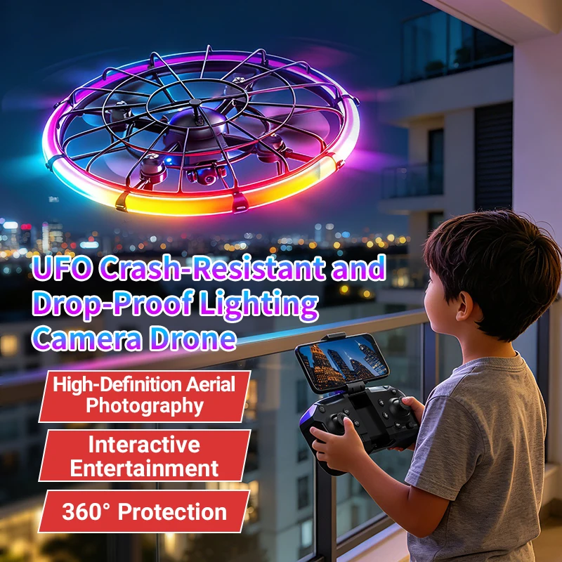 Drone Rc Explorer - JJRC H145 UFO RC Drone dengan