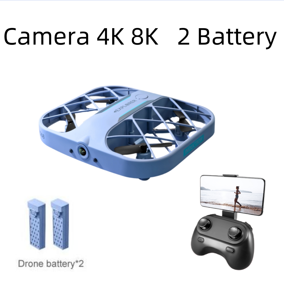 Drone Rc Explorer - JJRC H107 FPV RC Drone dengan