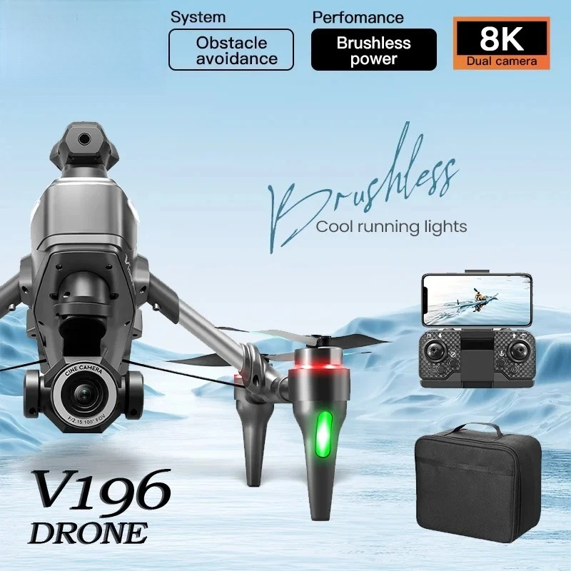 Drone V196 Rc - Drone Original V196 8K Profesional Kamera