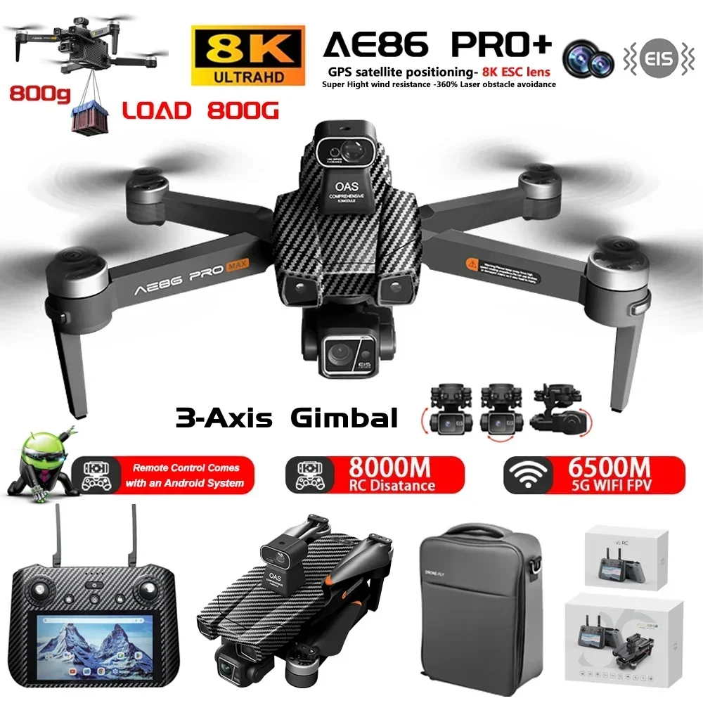Esc 4In1 Brushless - AE86 PRO MAX Drone GPS kamera