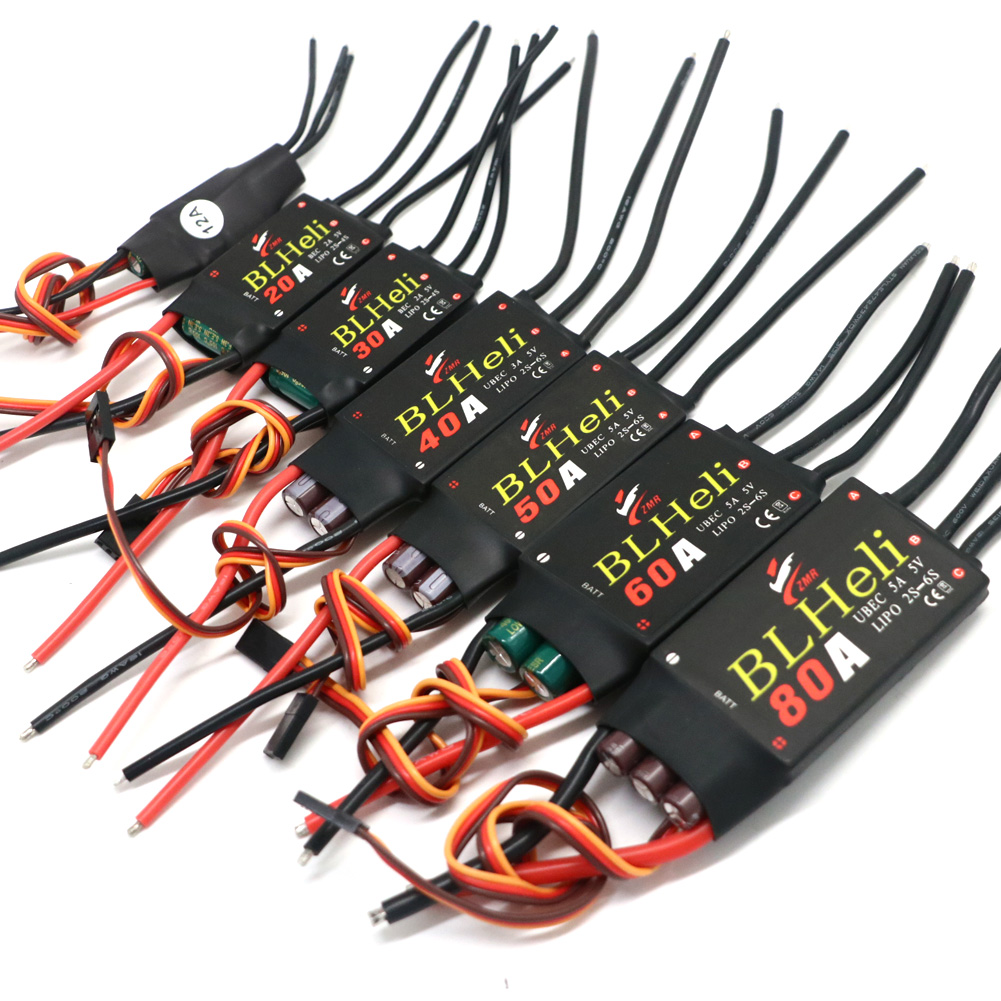 Drone With Rc Controller - BLHeli Tanpa Sikat ESC 80A 12A