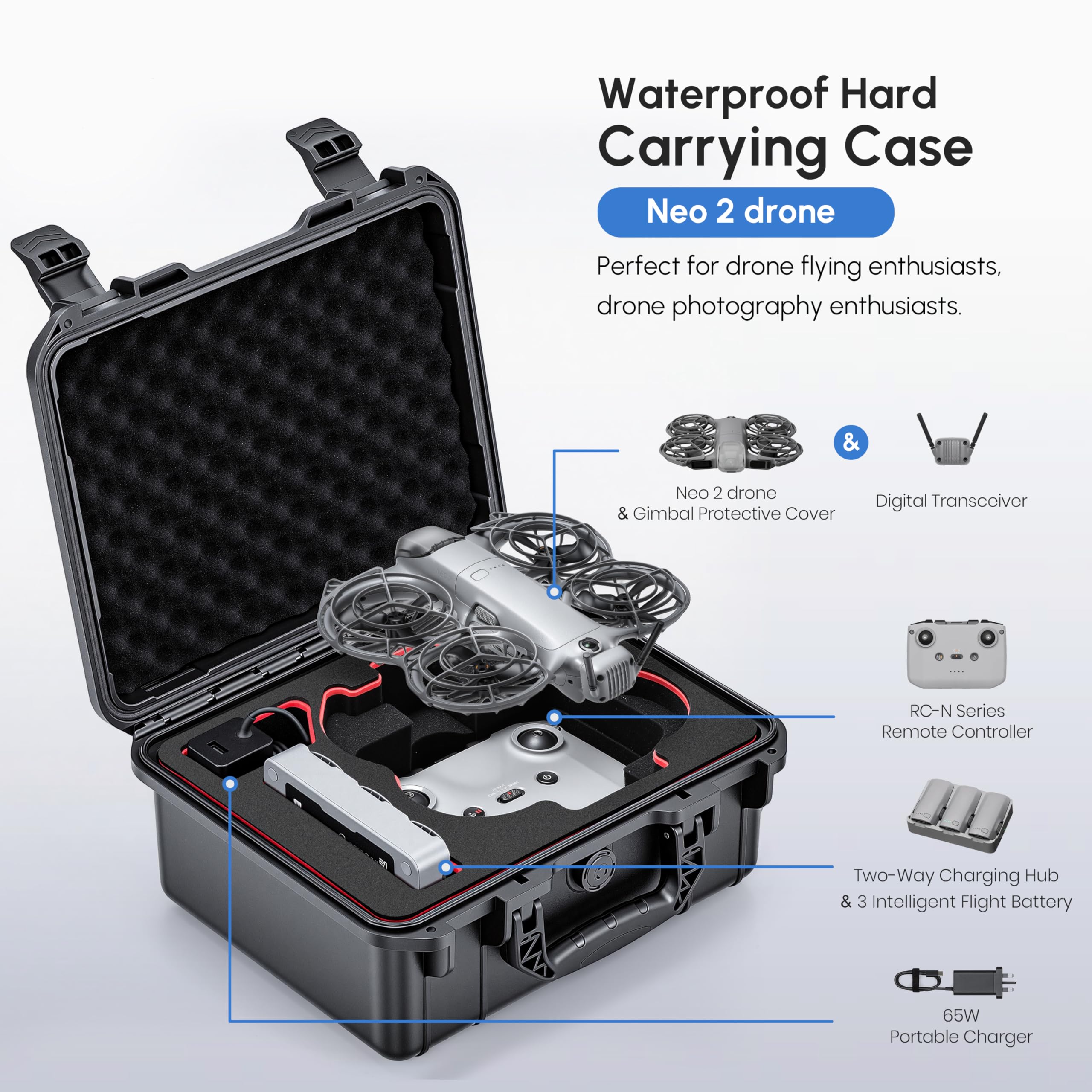 Kotak NEO 2, Kotak Penyimpanan - Drone Neo Rc ulasan dan harga
