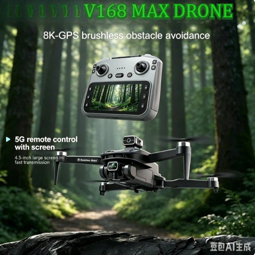 Drone Lipat Original V168 MAX  - Drone Ls Rc ulasan dan harga
