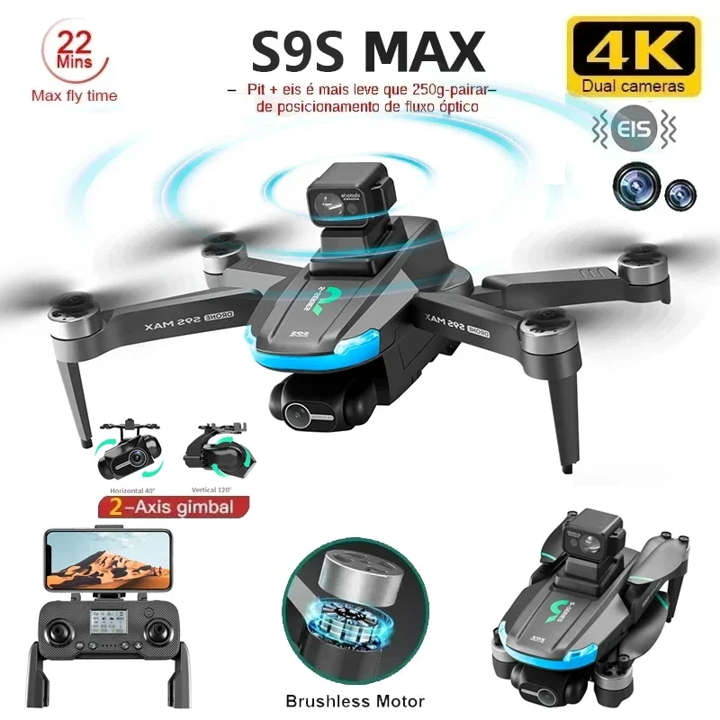 Drone MINI S9S MAX Baru 4K 2 S - Drone Rc Explorer ulasan dan harga