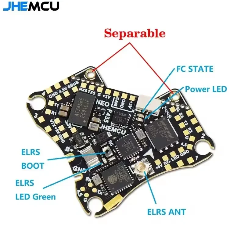 JHEMCU F435 NEO 1S AIO Flight  - Drone Neo Rc ulasan dan harga