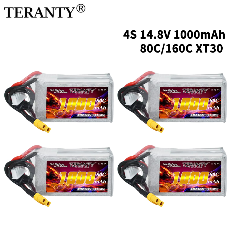TERANTY 4S 1000mAh 14.8V 80C/1 - Drone Rc Leading ulasan dan harga