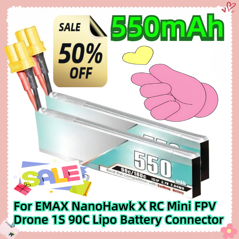 550mAh 3.7V Untuk EMAX NanoHaw - Drone Ls Rc ulasan dan harga