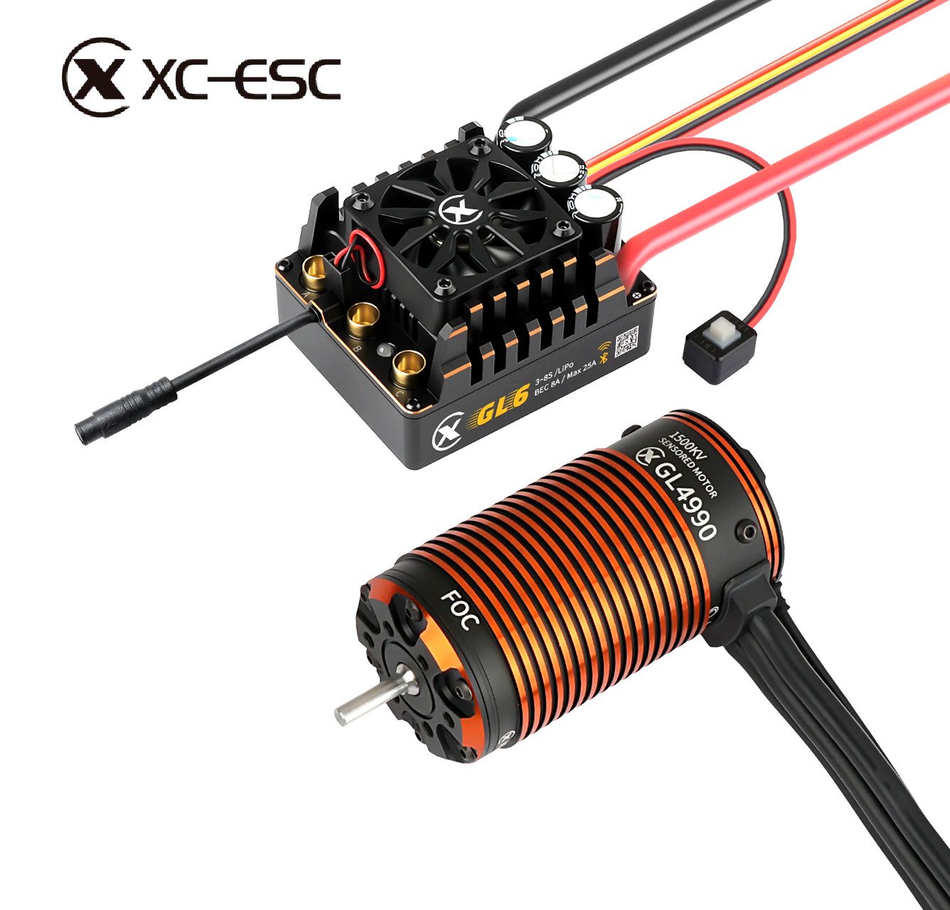 XC COMBO FOC CRAWLER MOTOR BRU - Esc 4In1 Brushless ulasan dan harga