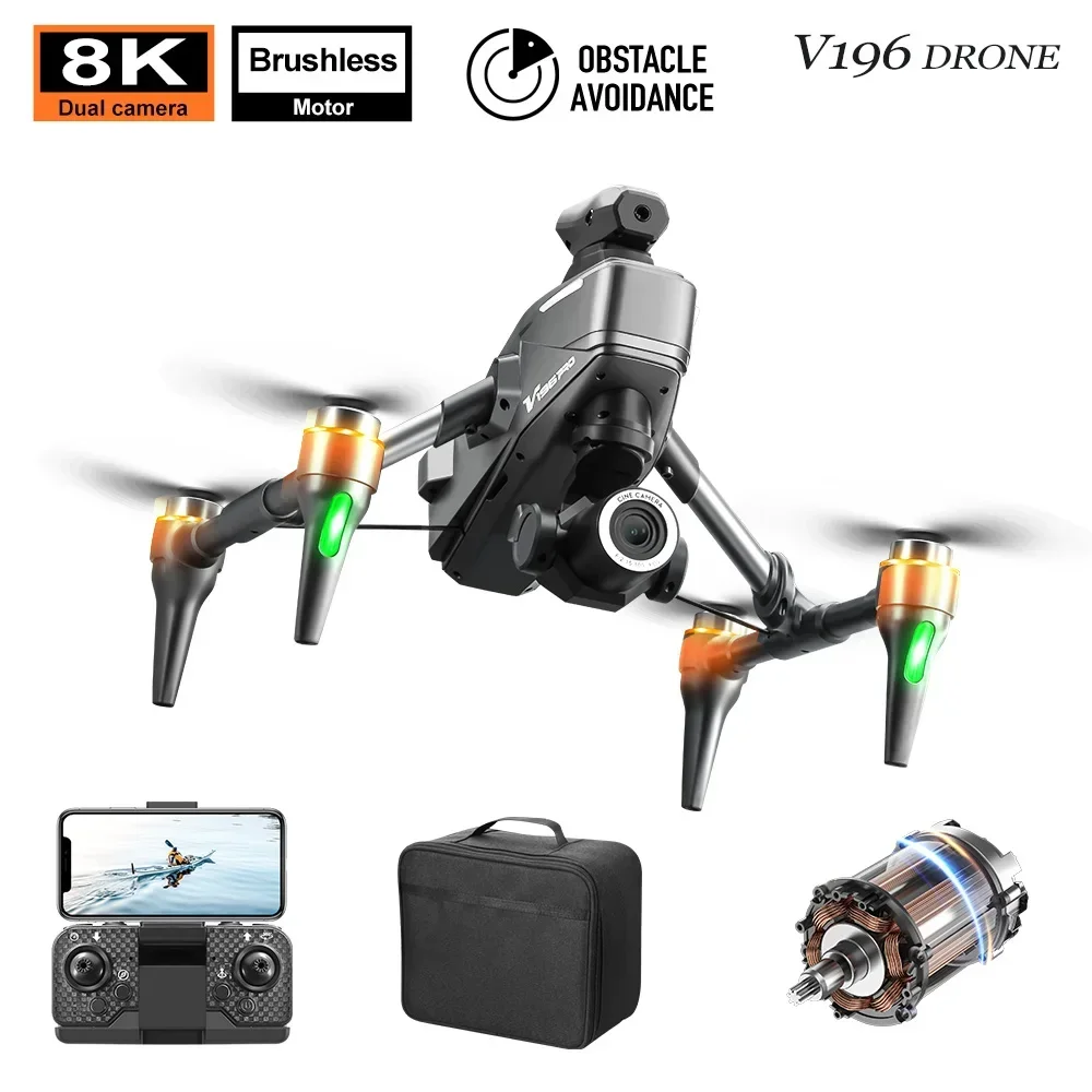Drone V196 Pro 8K HD Kamera Ga - Drone V196 Rc ulasan dan harga