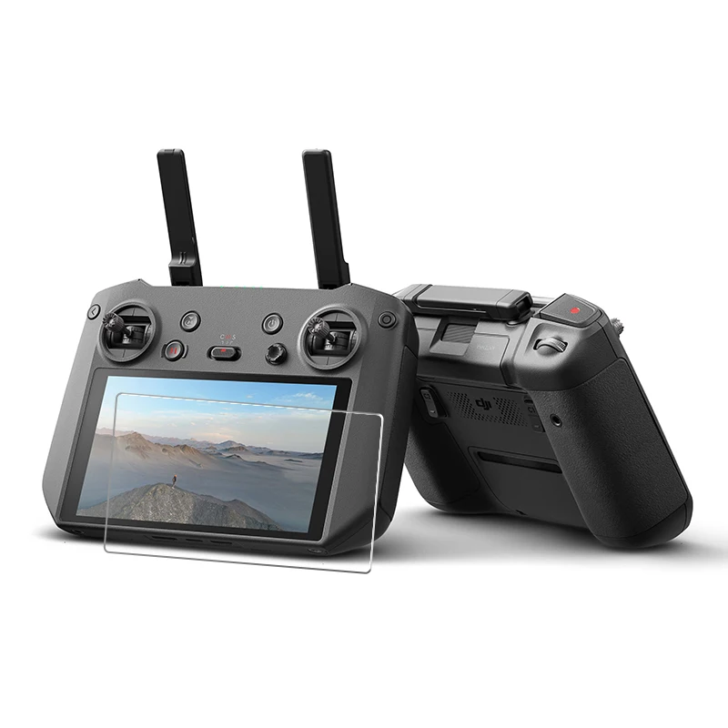 Kaca Tempered Bening 9H 2.5D U - Drone Dji Rc Plus 2 ulasan dan harga