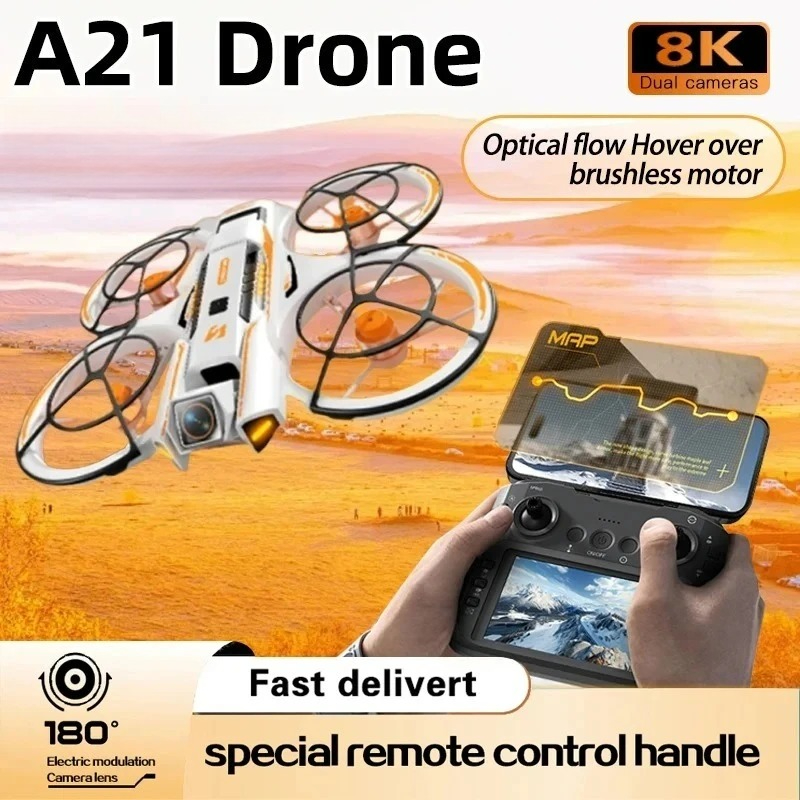 A21 PRO 4K Profesional 8K HD k - Esc 4In1 Brushless ulasan dan harga