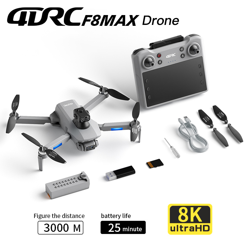 Drone Profesional F8 MAX GPS d - Drone Rc Fpv Pro ulasan dan harga