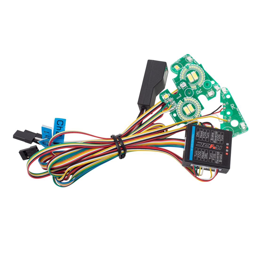 Sistem lampu LED depan & belak - Drone Rc Bolide ulasan dan harga