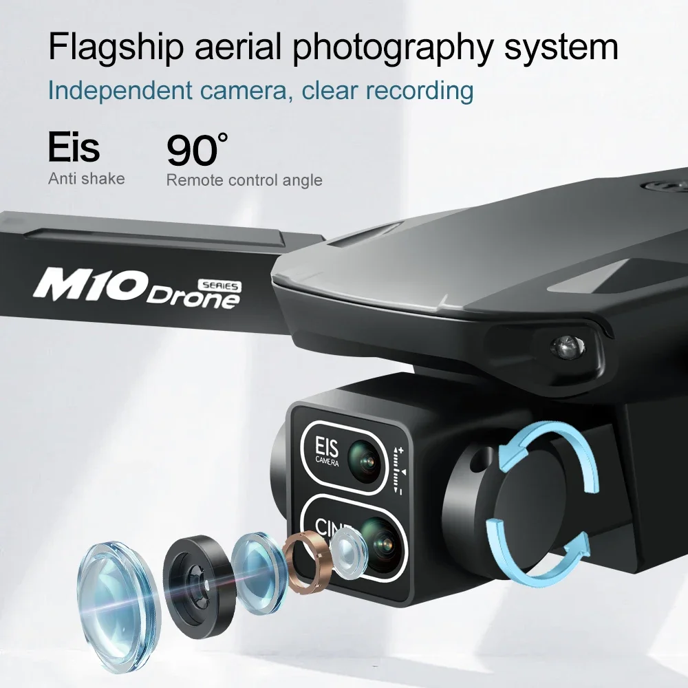 Drone GPS Profesional M10 Orig - Drone Ls Rc ulasan dan harga