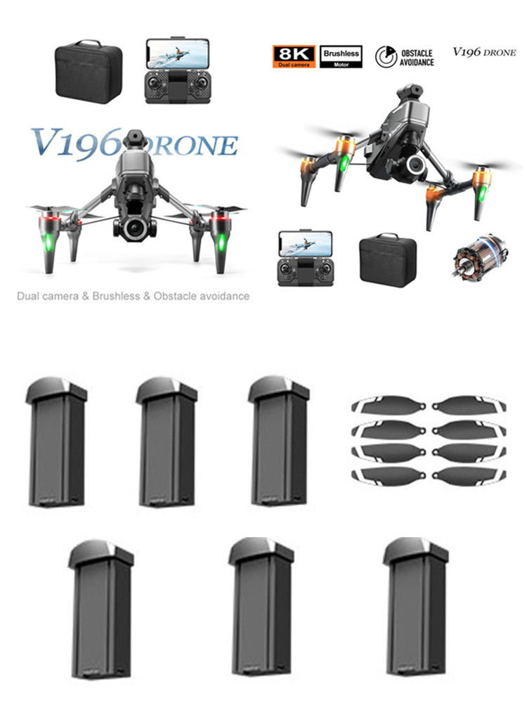 Baterai/Propeller Drone RC V19 - Drone V196 Rc ulasan dan harga