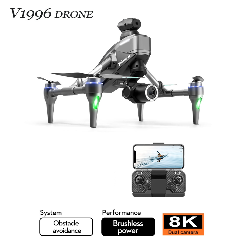 Drone V196 Baru 2024 8K Profes - Drone V196 Rc ulasan dan harga