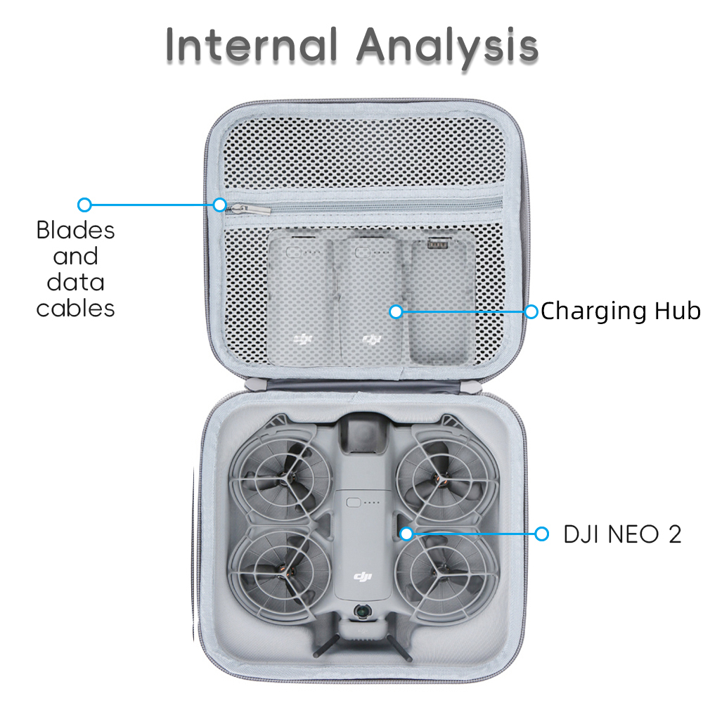 Tas Jinjing Portabel PU Tahan  - Drone Neo Rc ulasan dan harga