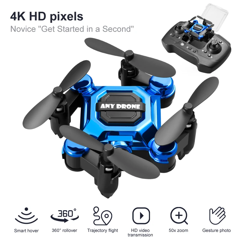 Drone RC HD Kamera 4K Lipat Re - Drone Smart Rc ulasan dan harga