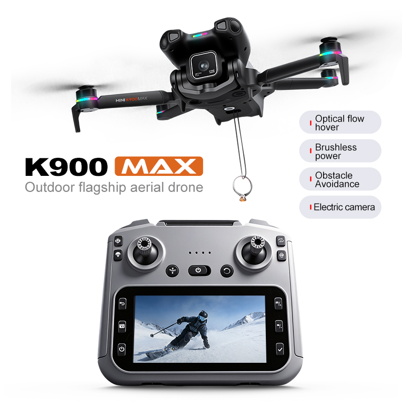 Drone K900 MAX GPS Baru dengan - Fpv Camera Cmos ulasan dan harga