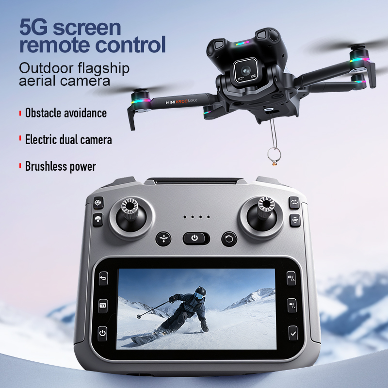 Drone K900 MAX GPS Baru dengan - Fpv Camera Cmos ulasan dan harga