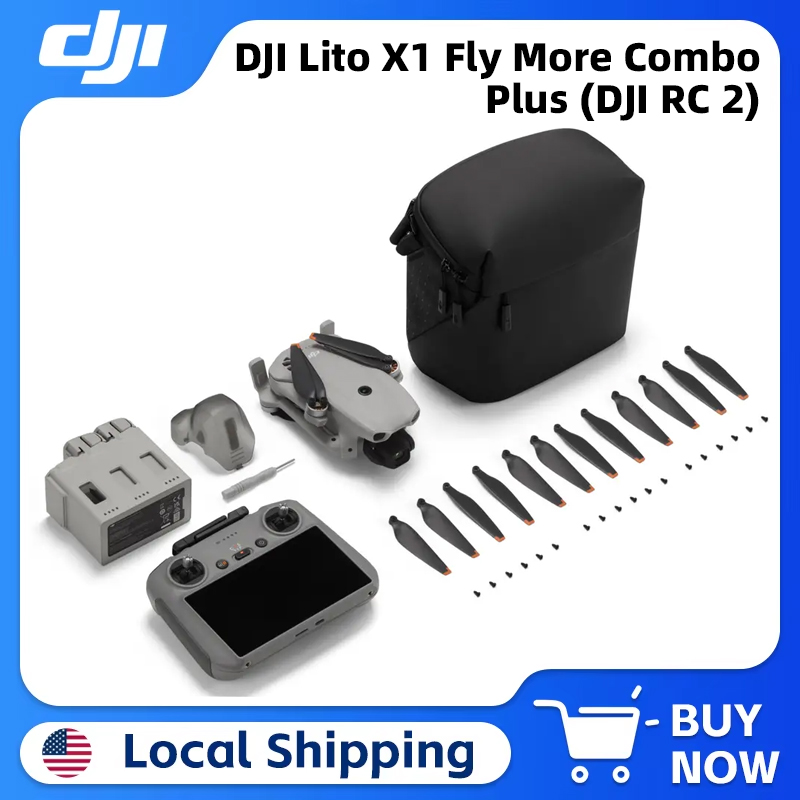 DJI Lito X1 Fly More Combo Plu - Drone Dji Rc Plus 2 ulasan dan harga